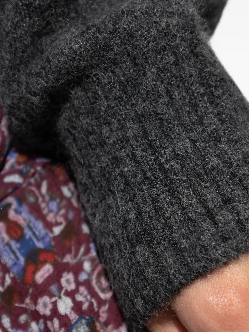 Isabel Marant Étoile Long-sleeve Turtleneck Sweater In Gray