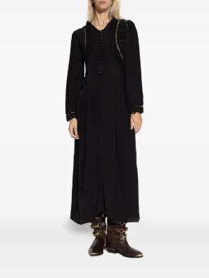 ワンピース ISABEL MARANT Women Dresses RO0781FA C2J11I01BK Black JOYA DRESS Woman black | ISABEL MARANT Official online store