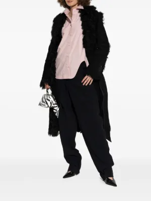 Tシャツ・カットソー THE ATTICO Women Tunic Tops 250WCL00001 100 BLACK Black The Attico T-Shirts & Jersey Shirts for Women - Shop on FARFETCH