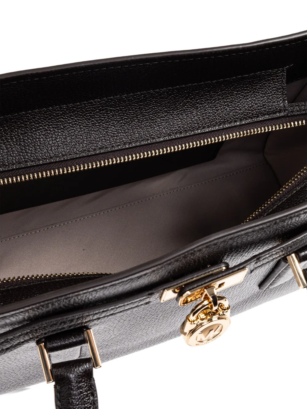 Michael Kors Schoudertas met slot-detail Bruin