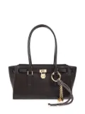 Michael Michael Kors lock-detail shoulder bag - Brown