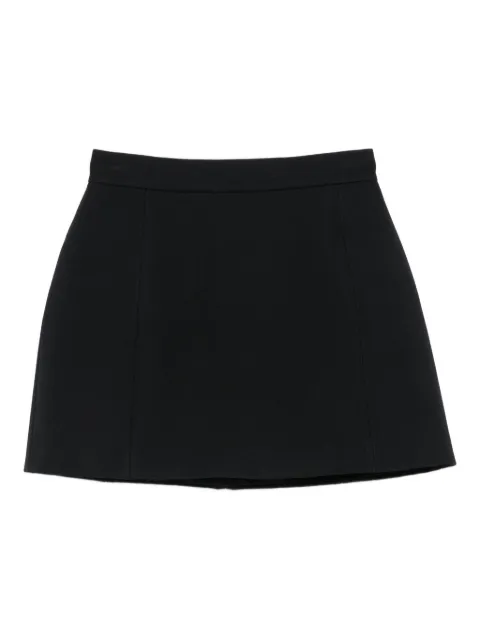 THE ANDAMANE straight-waistband straight mini skirt