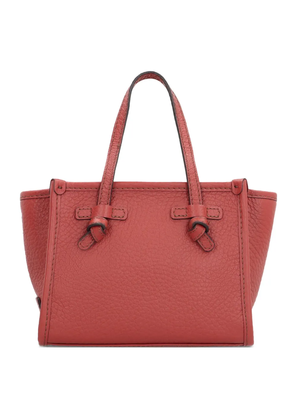 mini Miss Marcella knotted leather tote bag