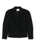 THE ANDAMANE double-breasted blazer - Black