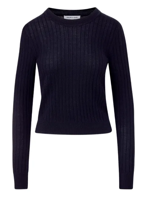 Veronica Beard Cheval ribbed crew-neck sweater