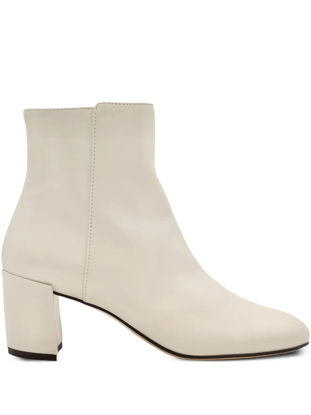 AGL 50mm Lynn leather boots Neutrals
