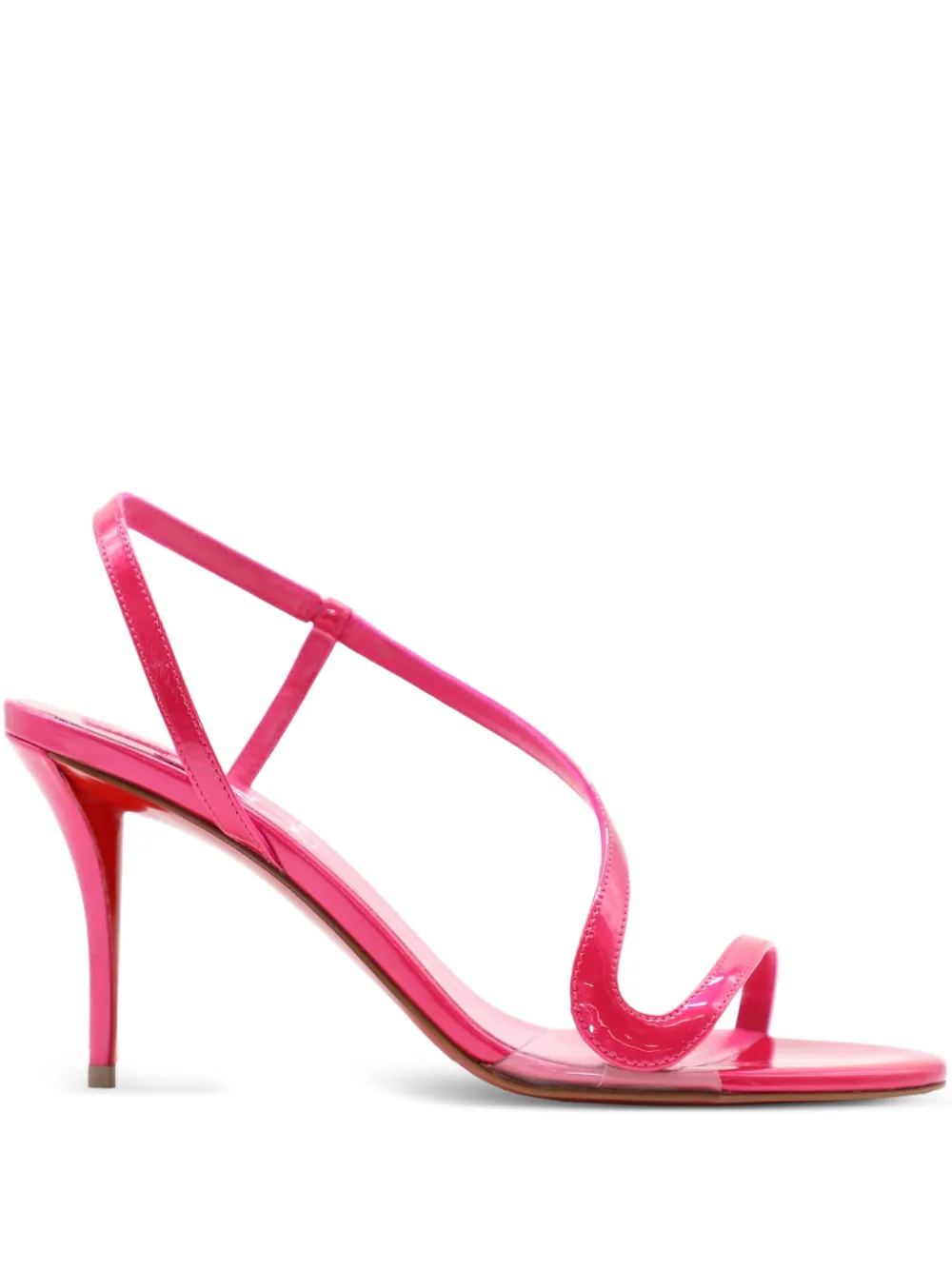 Christian Louboutin sandalias con tira trasera y tacón de 80mm | rosado | Image 1