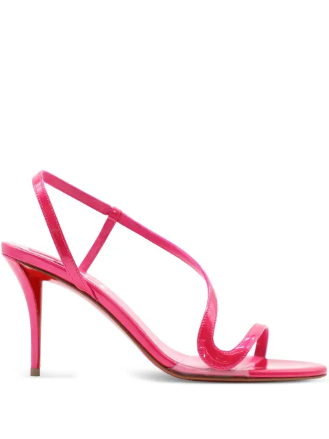 Christian Louboutin sandalias con tira trasera y tacón de 80mm