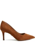 Sam Edelman 70mm Vienna pointed-toe suede pumps - Brown