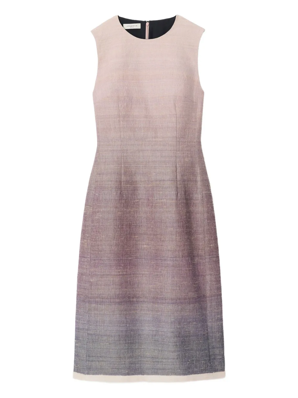 ombré sheath midi dress