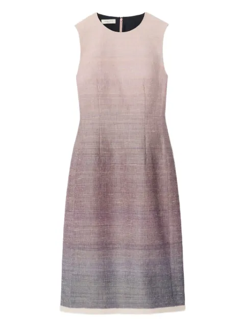 Lafayette 148 ombré sheath midi dress