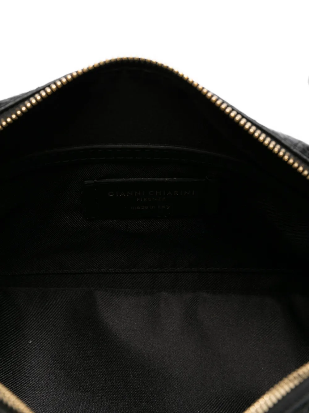 GIANNI CHIARINI Dua shopper met textuur Zwart