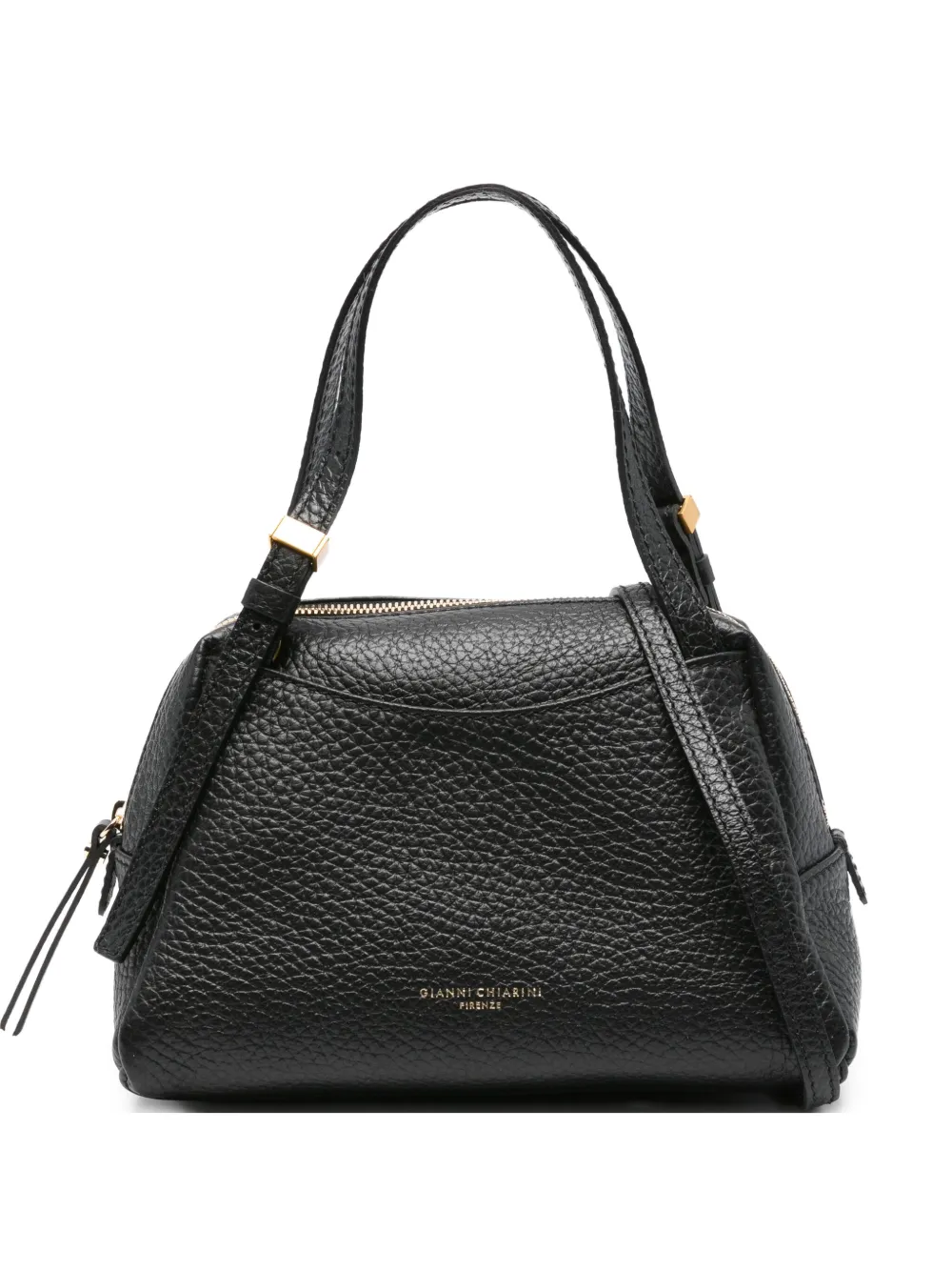 GIANNI CHIARINI Dua shopper met textuur Zwart