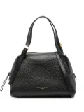 GIANNI CHIARINI Dea pebble-textured tote bag - Black
