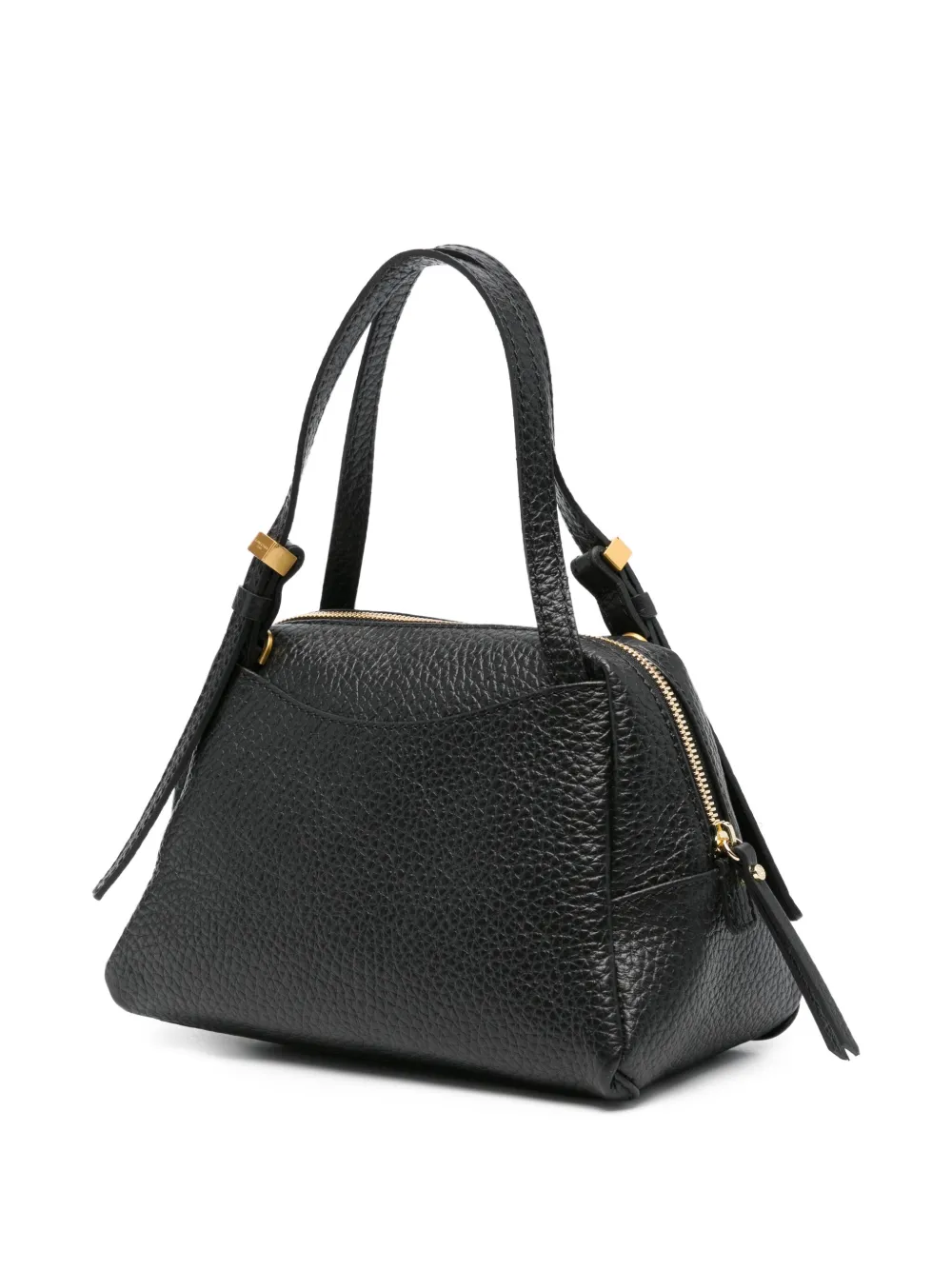 GIANNI CHIARINI Dua shopper met textuur Zwart