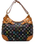 Louis Vuitton Pre-Owned 2010 Monogram Multicolore Greta shoulder bag - Black
