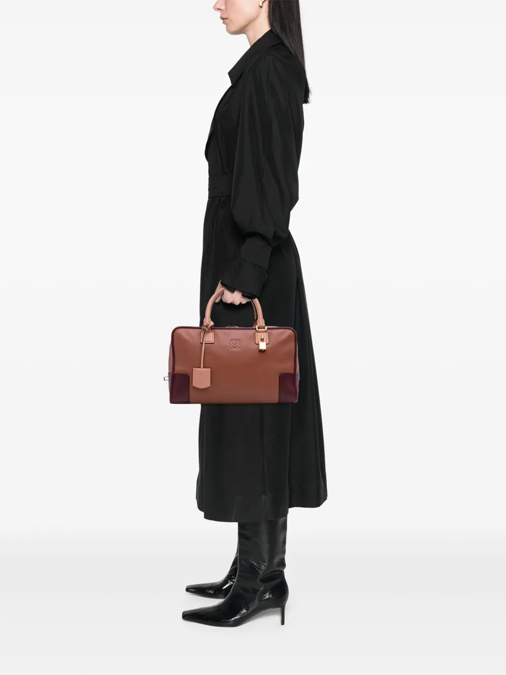 Loewe Pre-Owned 2012 Tricolor Leather Amazona 36 handbag | Pre-Owned | Image 2