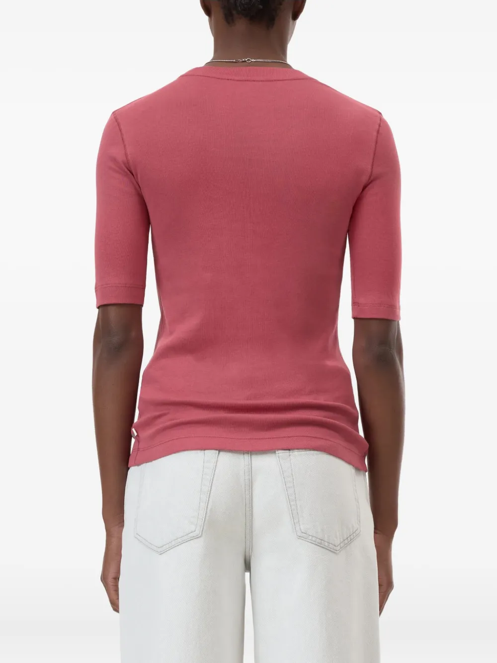 Closed T-shirt met ronde hals Rood