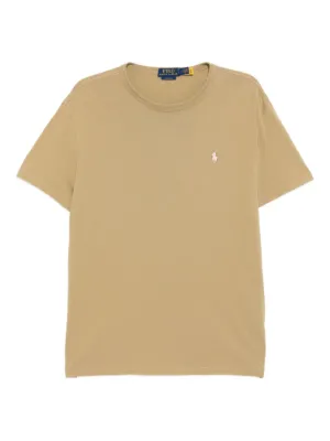 Polo Ralph Lauren Polo Pony-embroidered Cotton T-shirt | Brown
