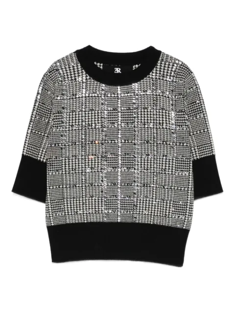 Ermanno Scervino playera con motivo pied de poule