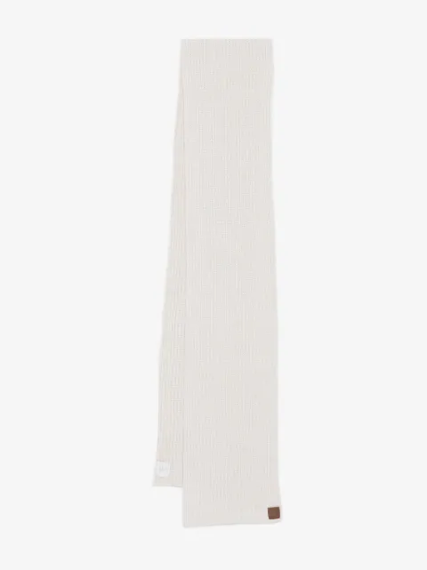 Eleventy ribbed cashmere scarf