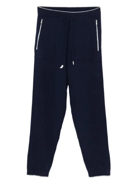 Eleventy cashmere track trousers