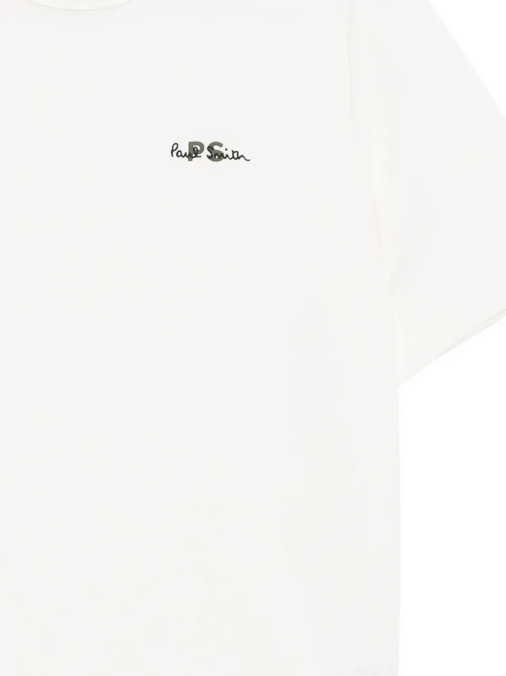PS Paul Smith T-shirt met geborduurd logo Beige