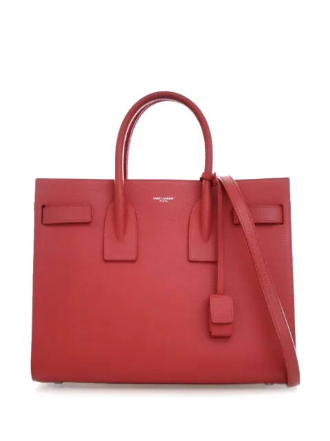 Saint Laurent Pre-Owned 2010-2025 Small Grained Calfskin Sac de Jour satchel