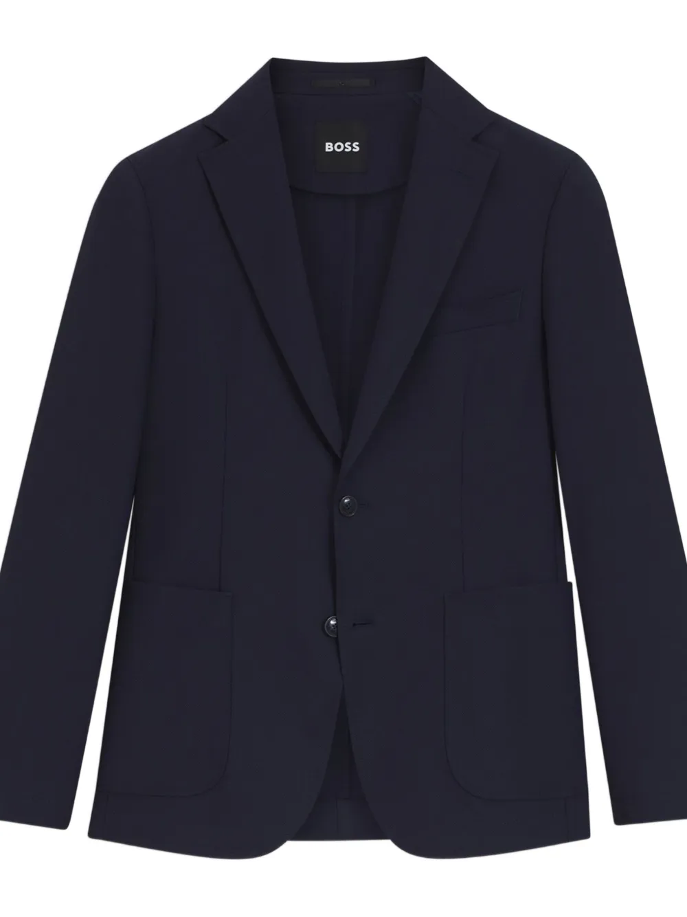 BOSS Blazer met twee zakken Blauw