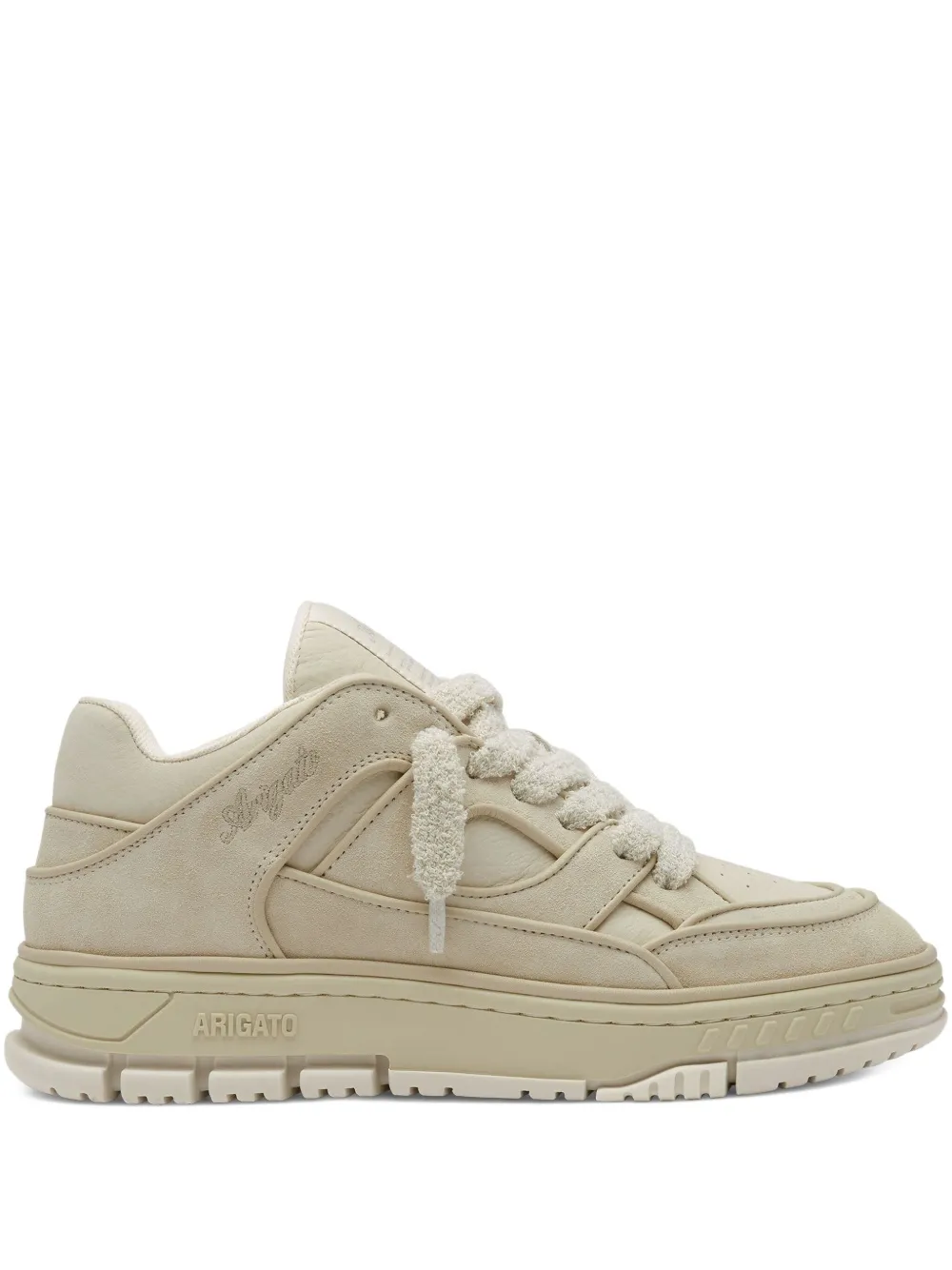 Axel Arigato low-top terry-cloth trainers Neutrals