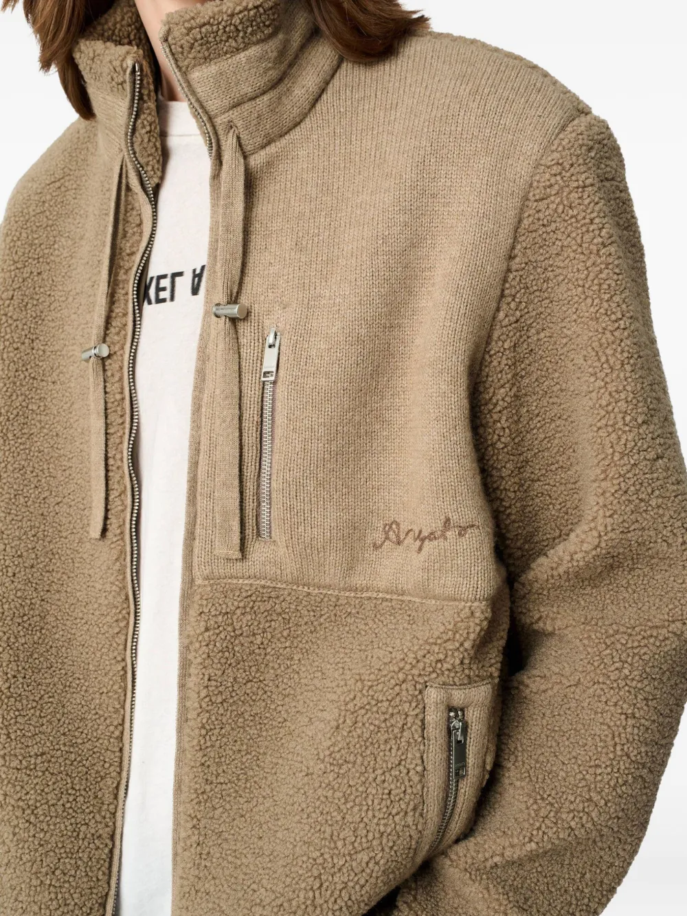 Axel Arigato Jack met geborduurd logo Bruin