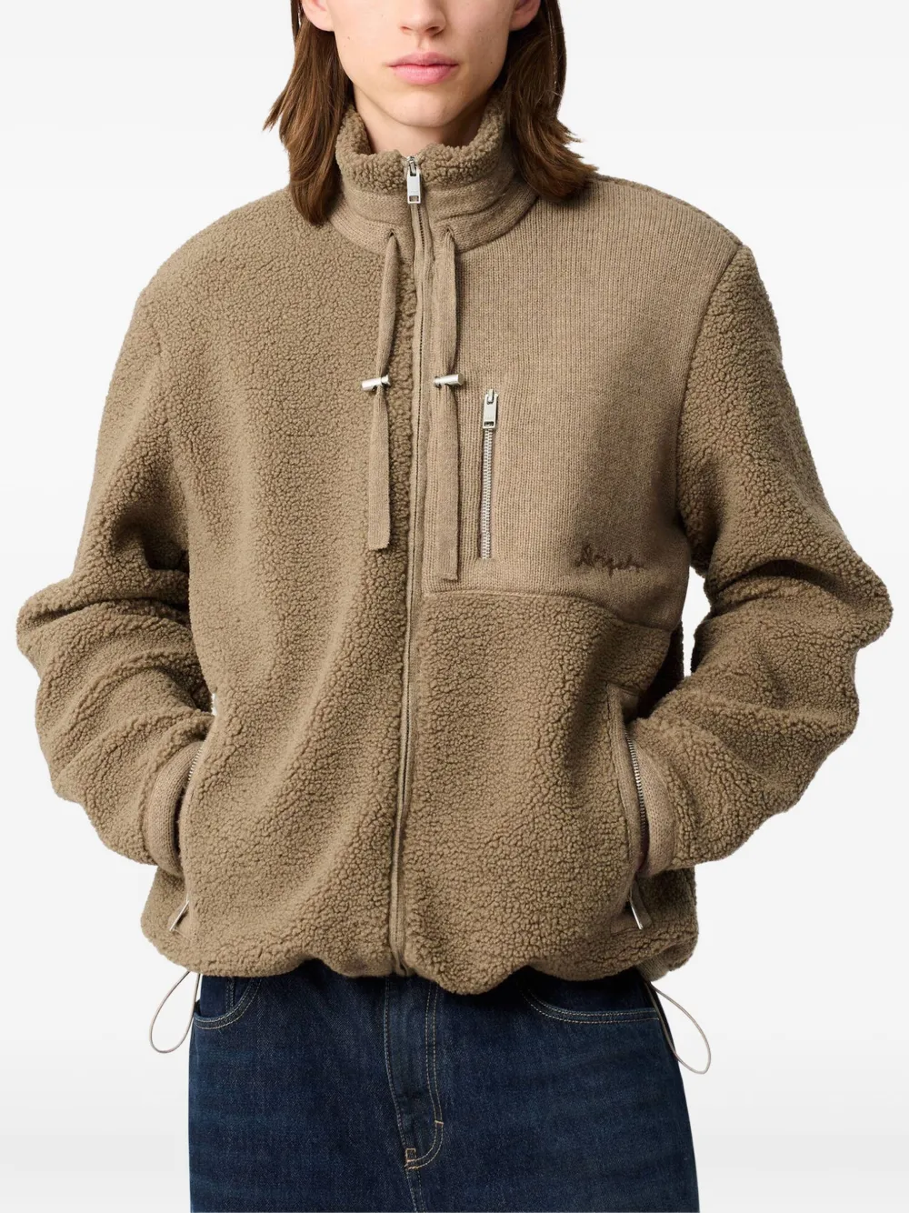 Axel Arigato Jack met geborduurd logo Bruin