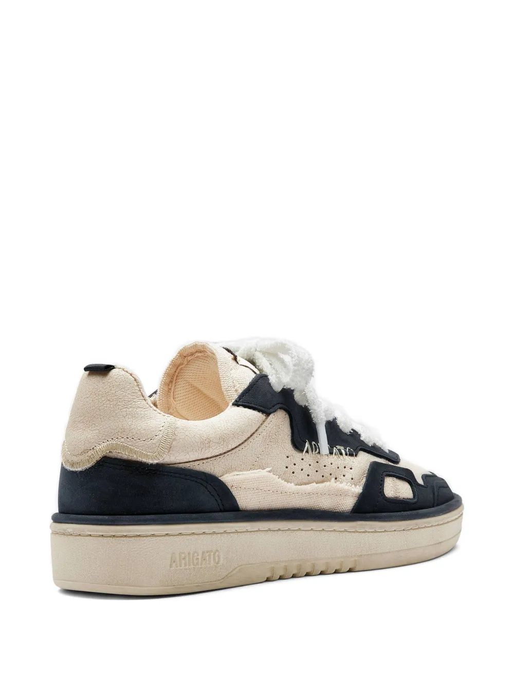 Axel Arigato Dice Patchwork Sneakers In Black