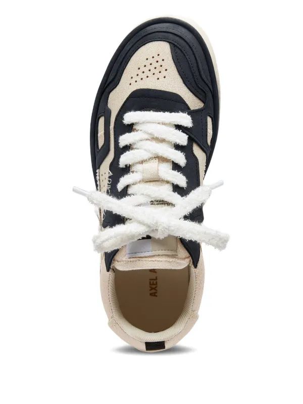 NEW Rare Axel Arigato Cream and Black Chunky Lace-Up Sneaker Axel Arigato Dice Patchwork Sneakers | Black | FARFETCH main image 3