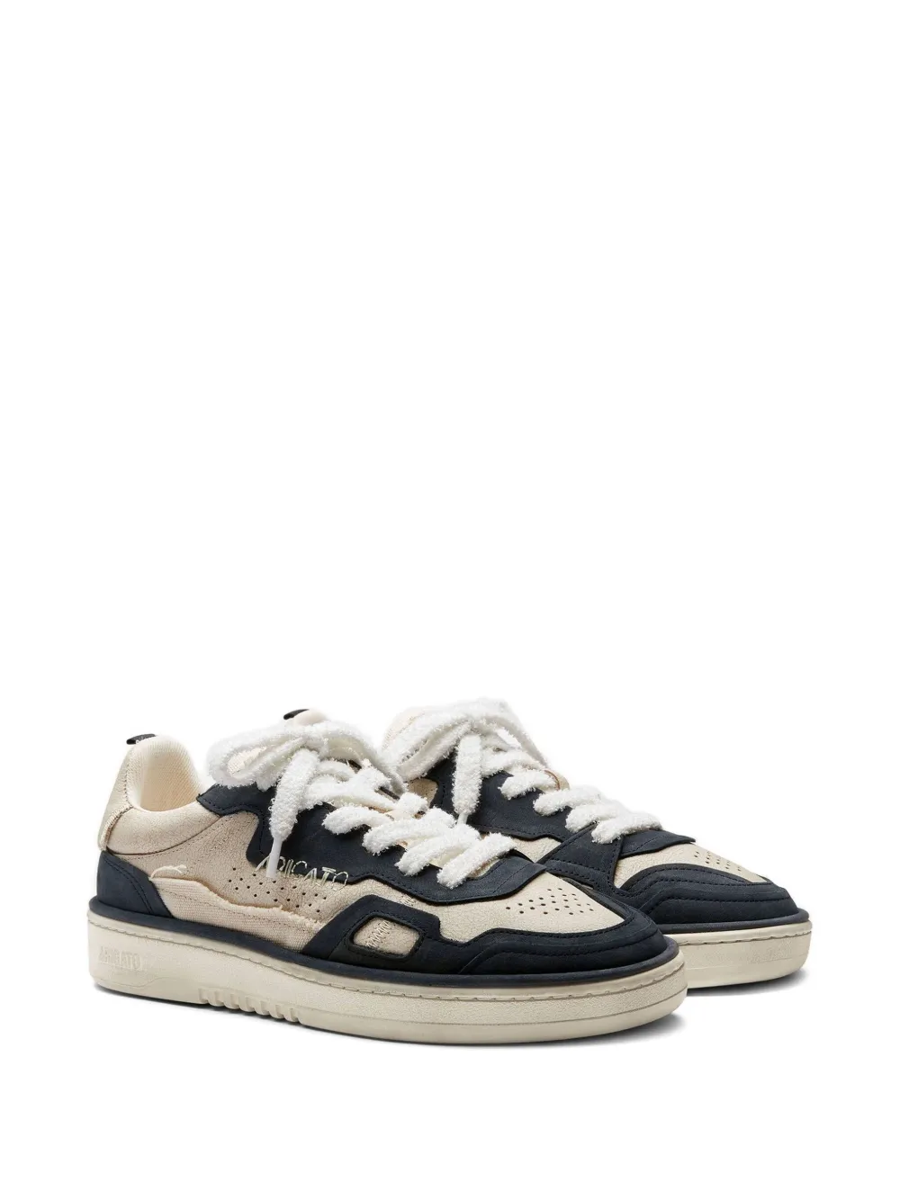 Axel Arigato Dice sneakers met patchwork - Zwart