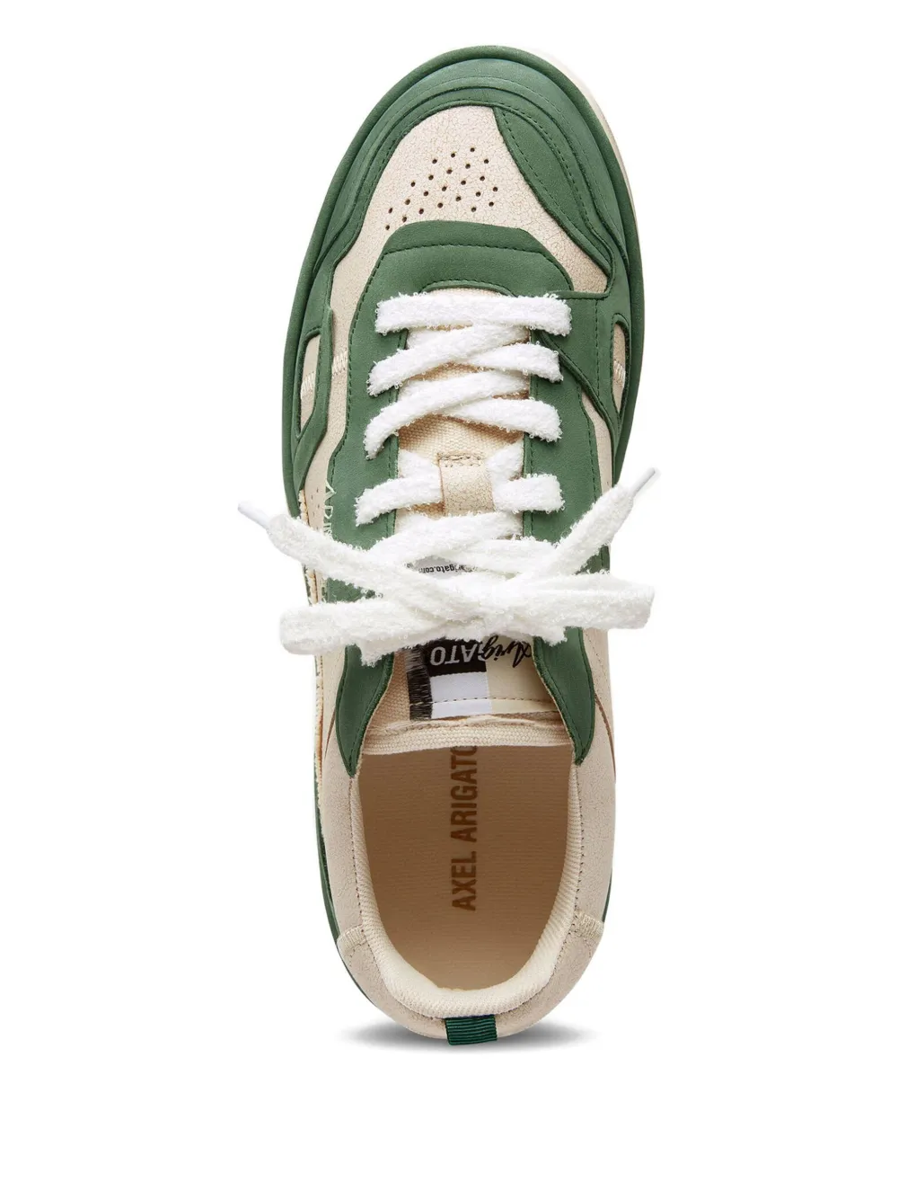 Axel Arigato Dice Patchwork leather sneakers Neutrals