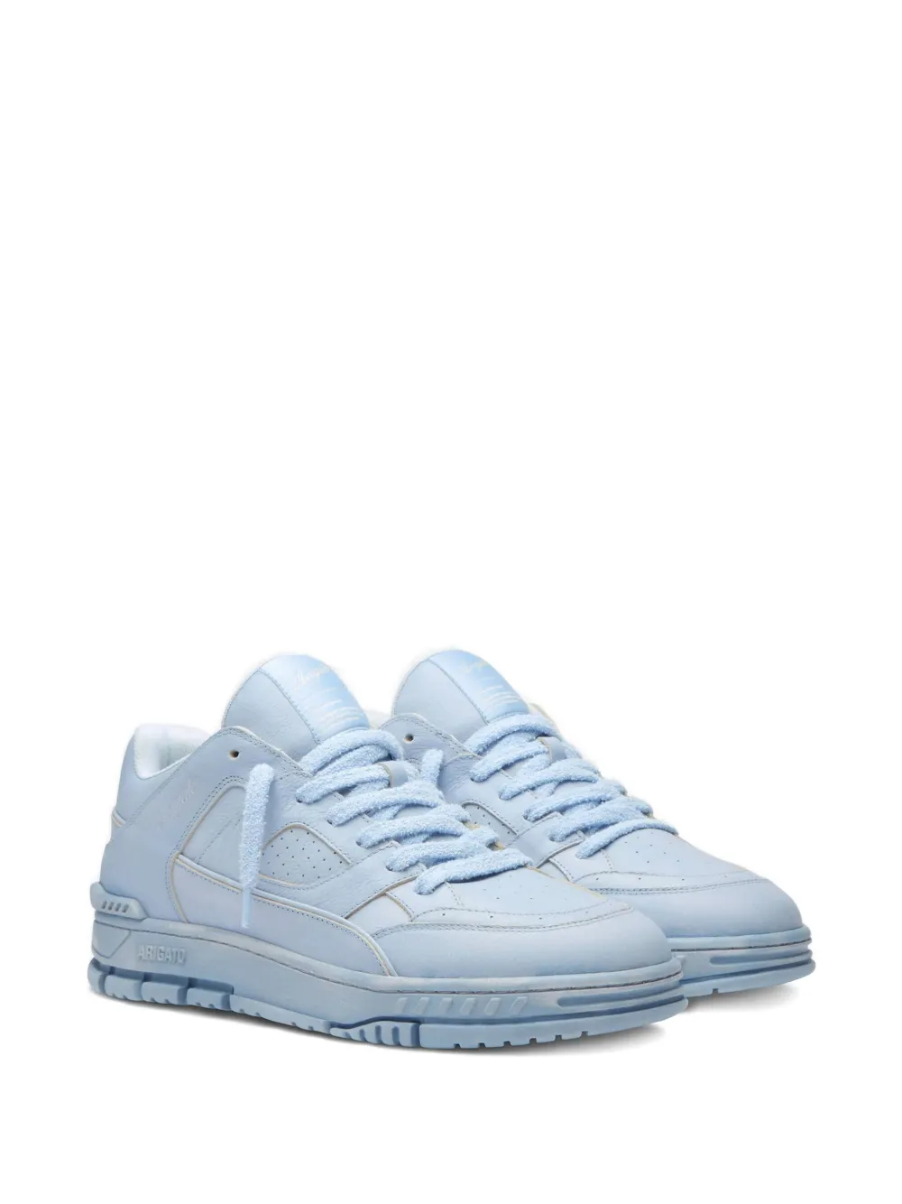 Axel Arigato Area Lo perforated leather sneakers Blue