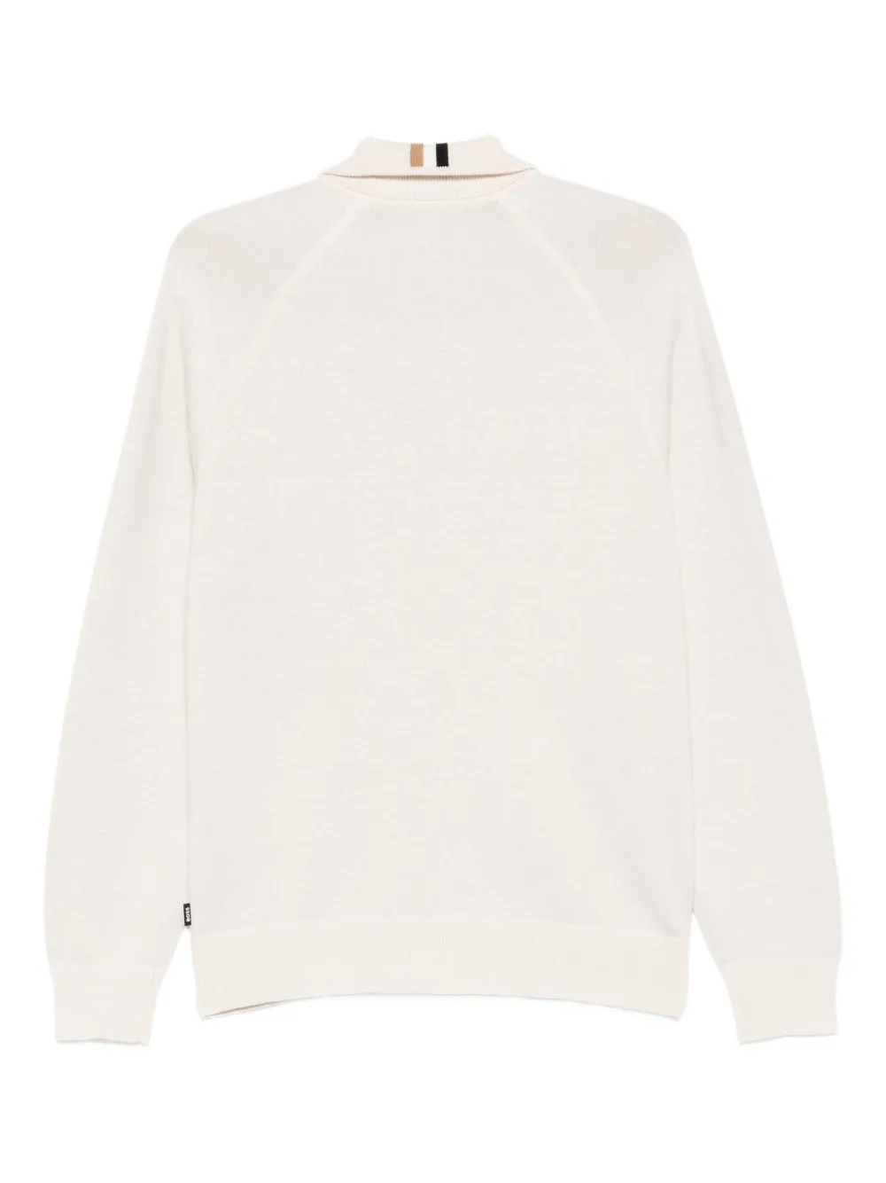 BOSS Vest met rits Beige