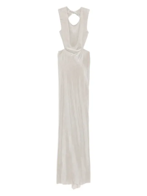 Rick Owens sleeveless cut-out maxi gown