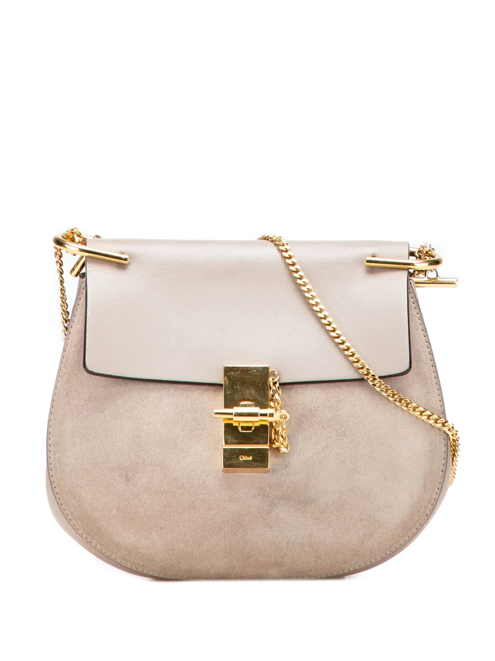 2010-2025 Small Suede and Calfskin Drew crossbody bag