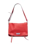 Prada Pre-Owned 2013-2025 Glace Calf Etiquette Flap crossbody bag - Red