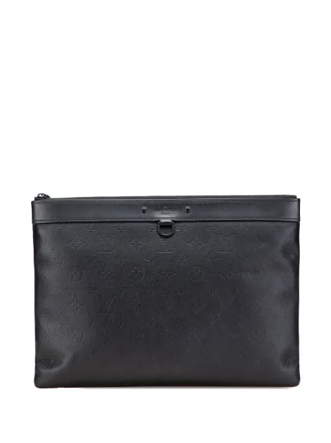Louis Vuitton Pre-Owned 2019 Monogram Shadow Discovery Pochette clutch bag