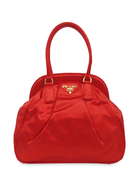 Prada Pre-Owned 2000-2025 Satin Frame handbag