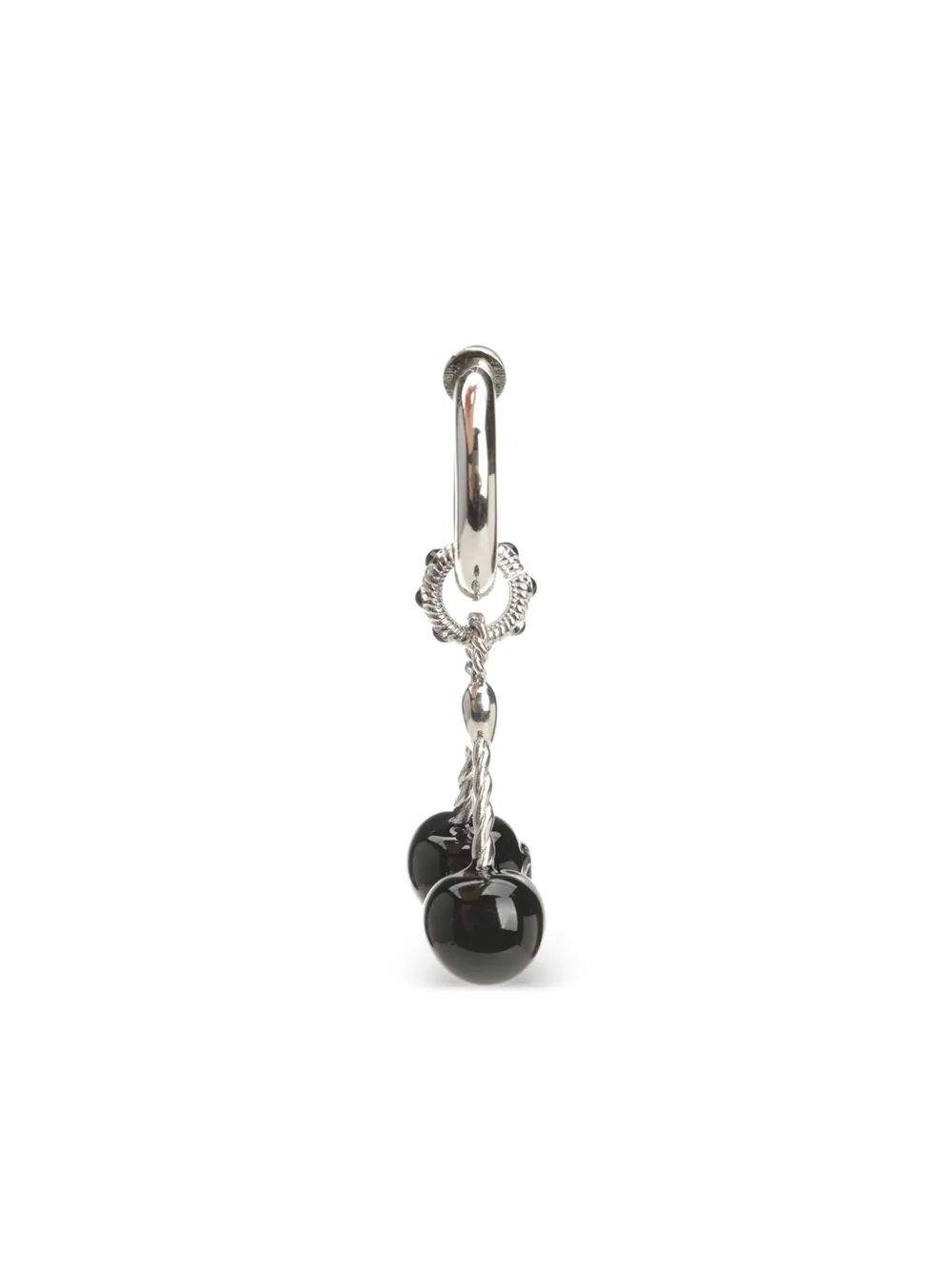 Valentino Garavani hoop black-cherry earrings | Image 2