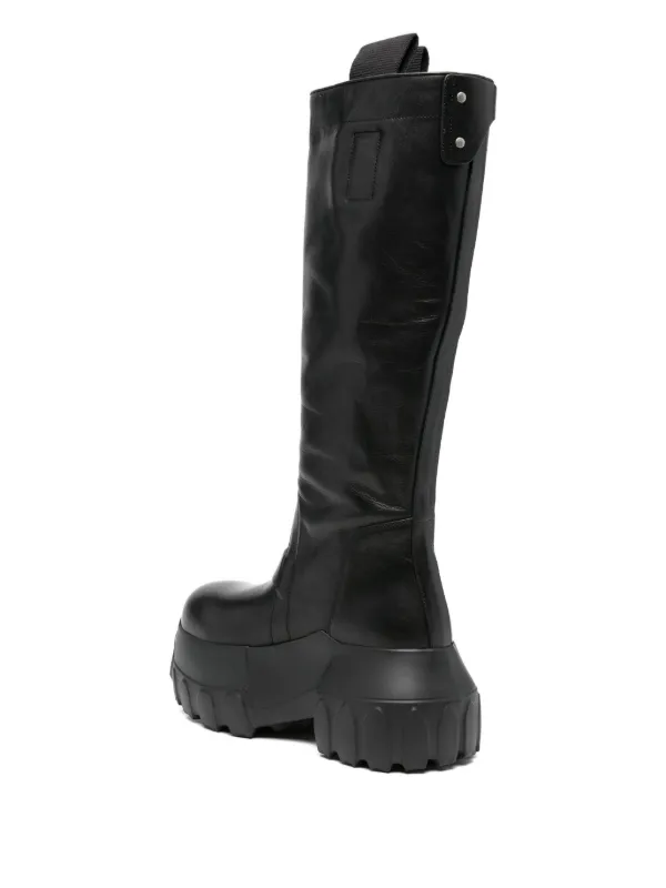 Rick Owens 75mm Bogun Boots | Black | FARFETCH