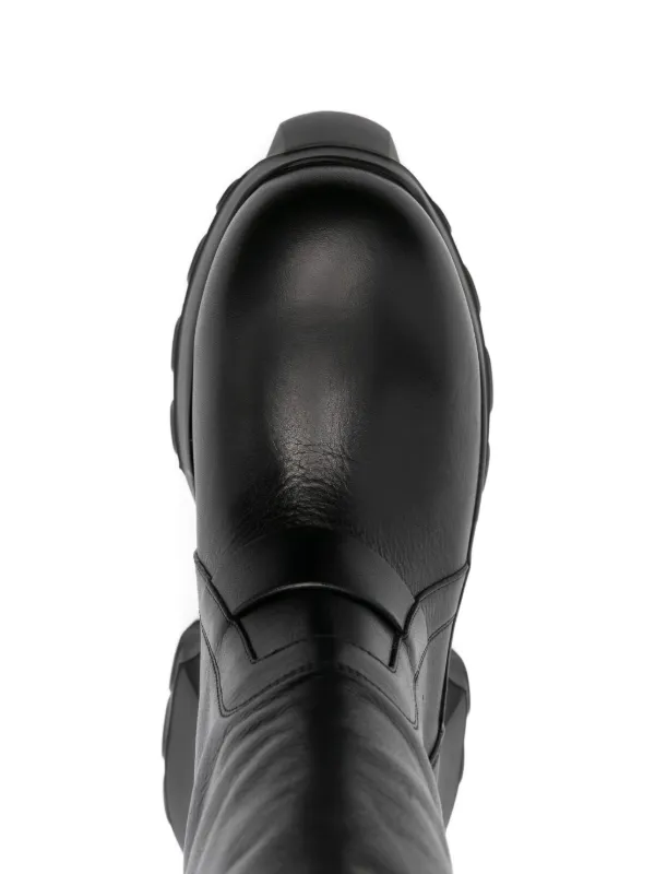 rickowens bogunブーツ Rick Owens Bogun 75mm ブーツ | ブラック | FARFETCH JP