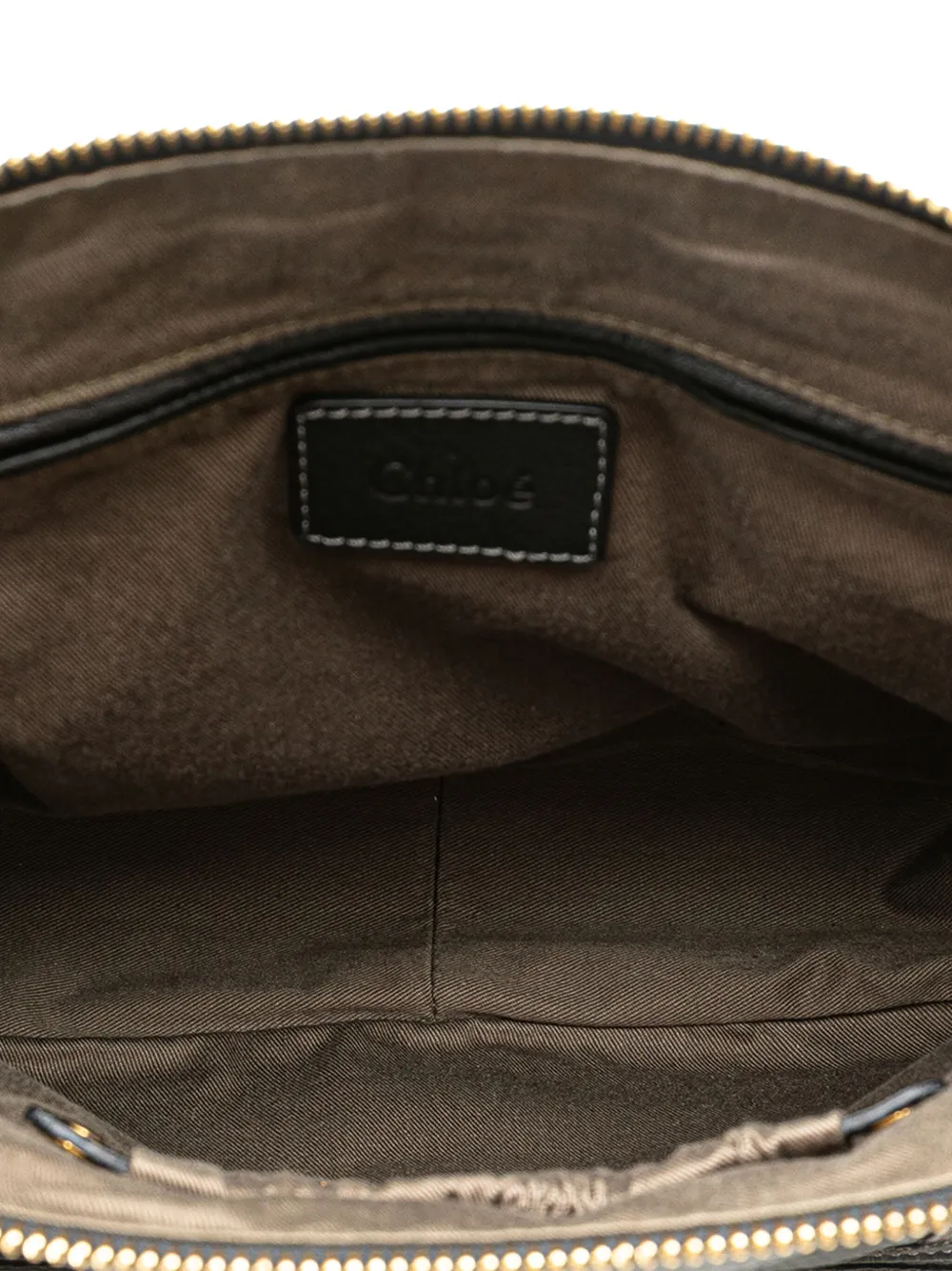 Pre-owned Chloé 2011 Medium Leather Marcie Satchel In Black
