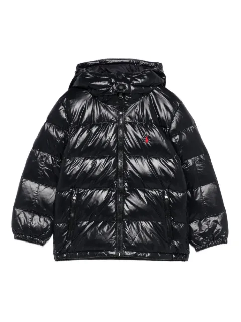 POLO RALPH LAUREN KIDS hooded puffer jacket