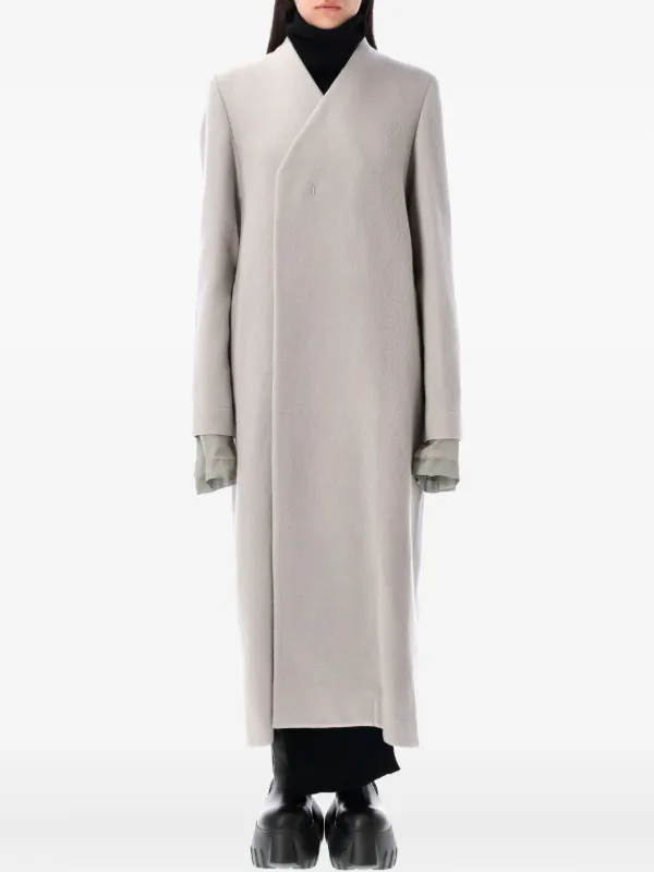 【関税＆送料込み】Rick Owens Museum Coat Rick Owens Black Museum Coat Rick Owens