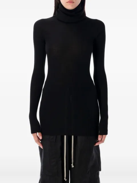 Rick Owens ribbed turtleneck top